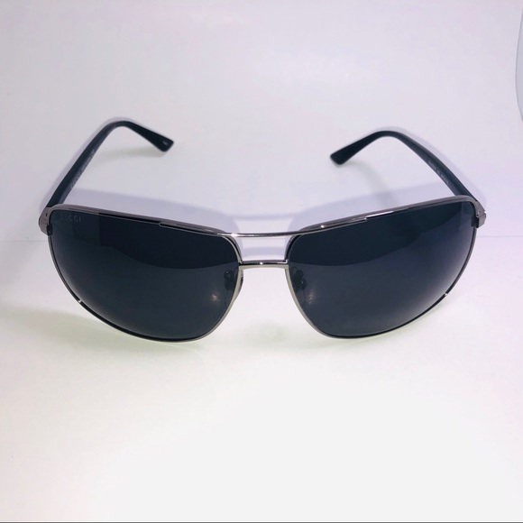 Gucci GG0065SK 001 Square Pilot Sunglass reg.$579 - Picture 5 of 7